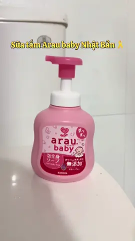 Sữa Tắm Gội Thảo Mộc Arau Baby Nhật Bản Chiết Xuất Thiên Nhiên Dưỡng Ẩm Cho Da Bé  #araubaby #suatam #suatamgoitreem #xuhuong #xuhuongtiktok 