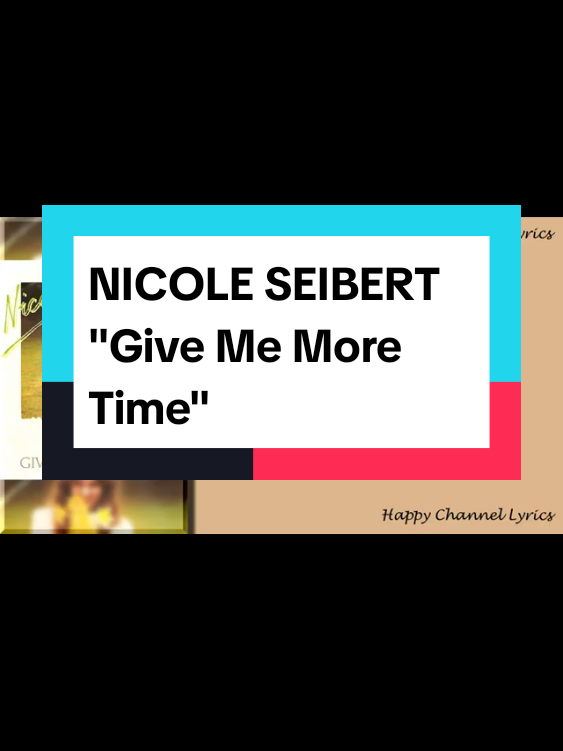GIVE ME MORE TIME Penyanyi : Nicole Seibert Pencipta : Ralf Petersen & Jack White Rilis : 1982 #givememoretime  #nicoleseibert  #ralfpetersen  #lagukenangan  #zethshammyapalem 