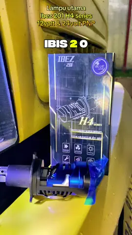 Lampu utama H4 Ibez 201 series 12&24 volt PNP h4 cahaya biled  #ibez #biled #h4 #12volt #24v 