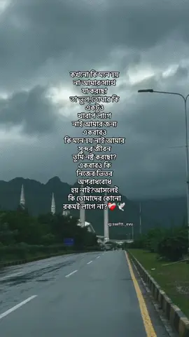 কখনো কি মনে হয় না আমার সাথে যা করছো তা ভুল,তোমার কি একটুও  খারাপ লাগে নাই আমার জন্য,একবারও কি মনে হয় নাই আমার  সুন্দর জীবন  তুমি নষ্ট করছো?একবারও কি নিজের ভিতর অপরাধবোধ  হয় নাই?আসলেই  কি তোমাদের কোনো  রকমই লাগে না? @TikTok Bangladesh #foryou #idfreezz🙏🙏 #bdtiktok #foryouplz #evu 