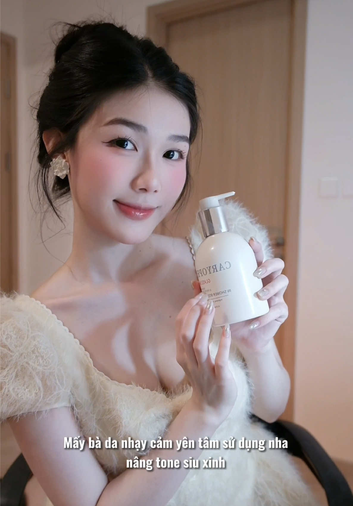 Makeup xong đừng quên thoa kem body nha 😙 #grwm #fyp #viral #caryophy #caryophyvietnam 