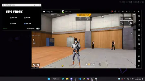 Lock fps ib #xuhuong #garenafreefire 