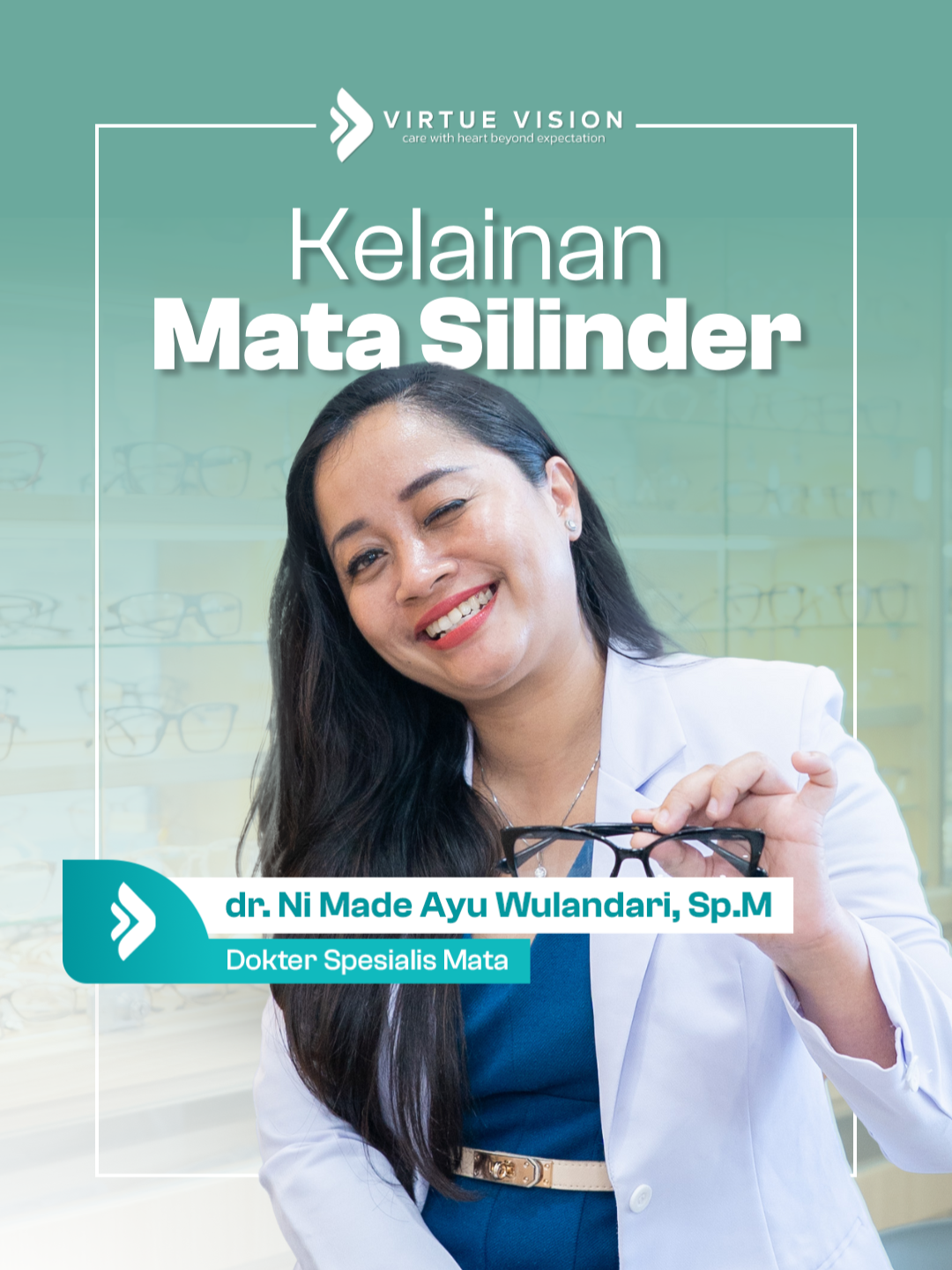 Jangan sepele terhadap segala gejala, lebih baik periksakan untuk menghindari hal - hal yang tidak diinginkan. Cek mata rutin di Virtue Vision Clinic✨ #virtuevision #klinikmatadenpasar #klinikmatabali #cekmata #doktermata #spesialismata #edukasi#operasikatarak #fakta #spesialismata #bali #denpasar #mata