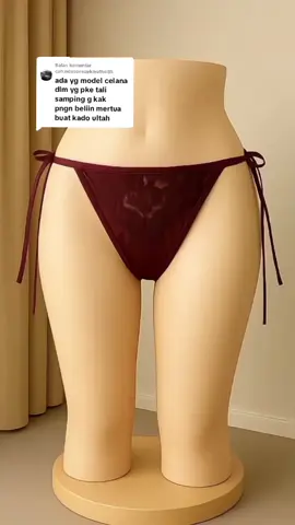 Membalas @cah.ndesorezekikutho85 ready nih kak, banyak pilihan warna juga, segera di checkout yaa🥰 #cd #cdsexy #celanadalamperempuan #cdtalisamping 