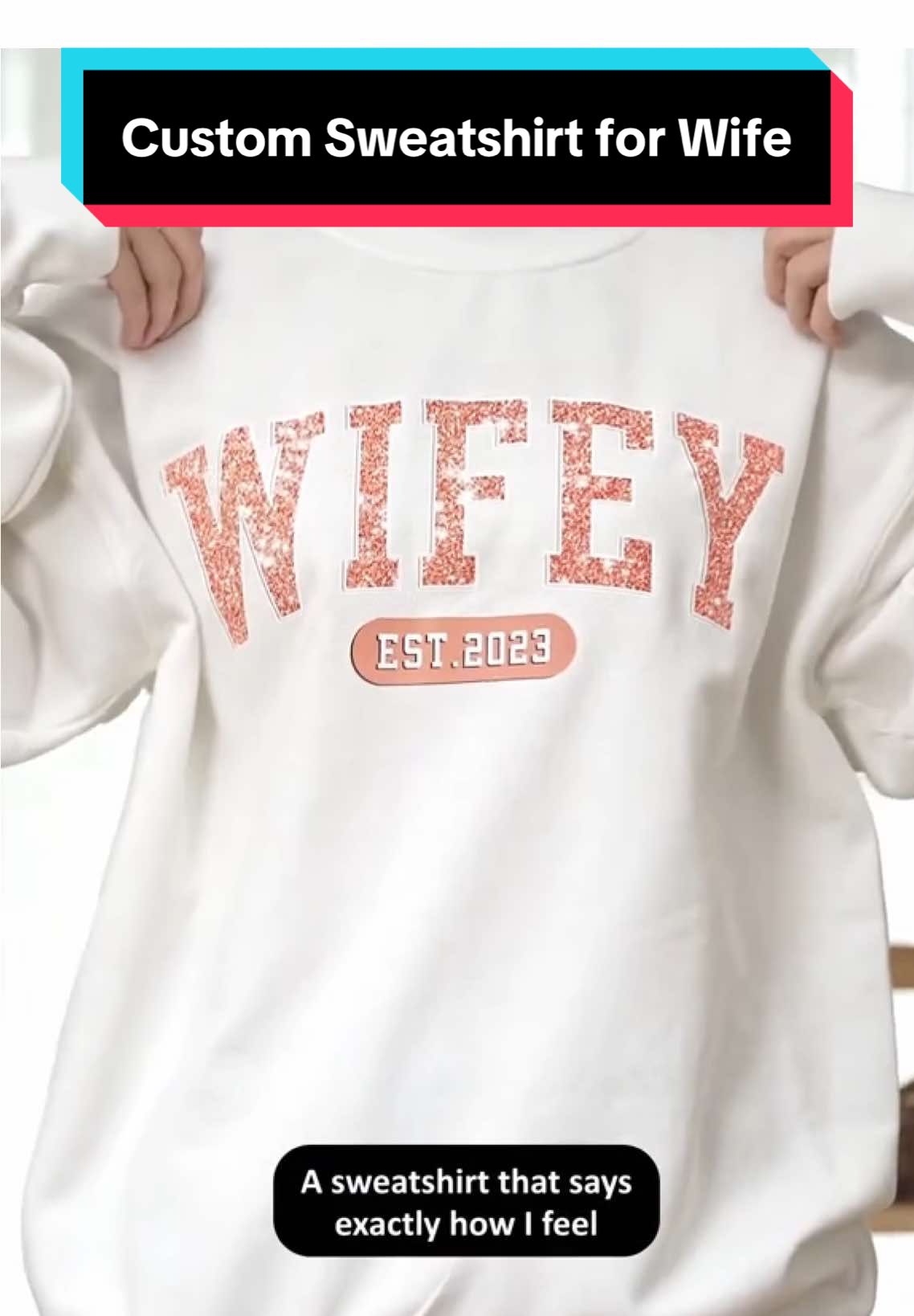 Every Wifey deserves her own personalized fit 💖 #pawfecthouse #personalizedgifts #couple #husbandwife #anniversary