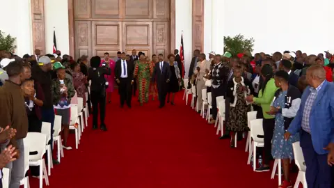 President Ruto interaction with guests
