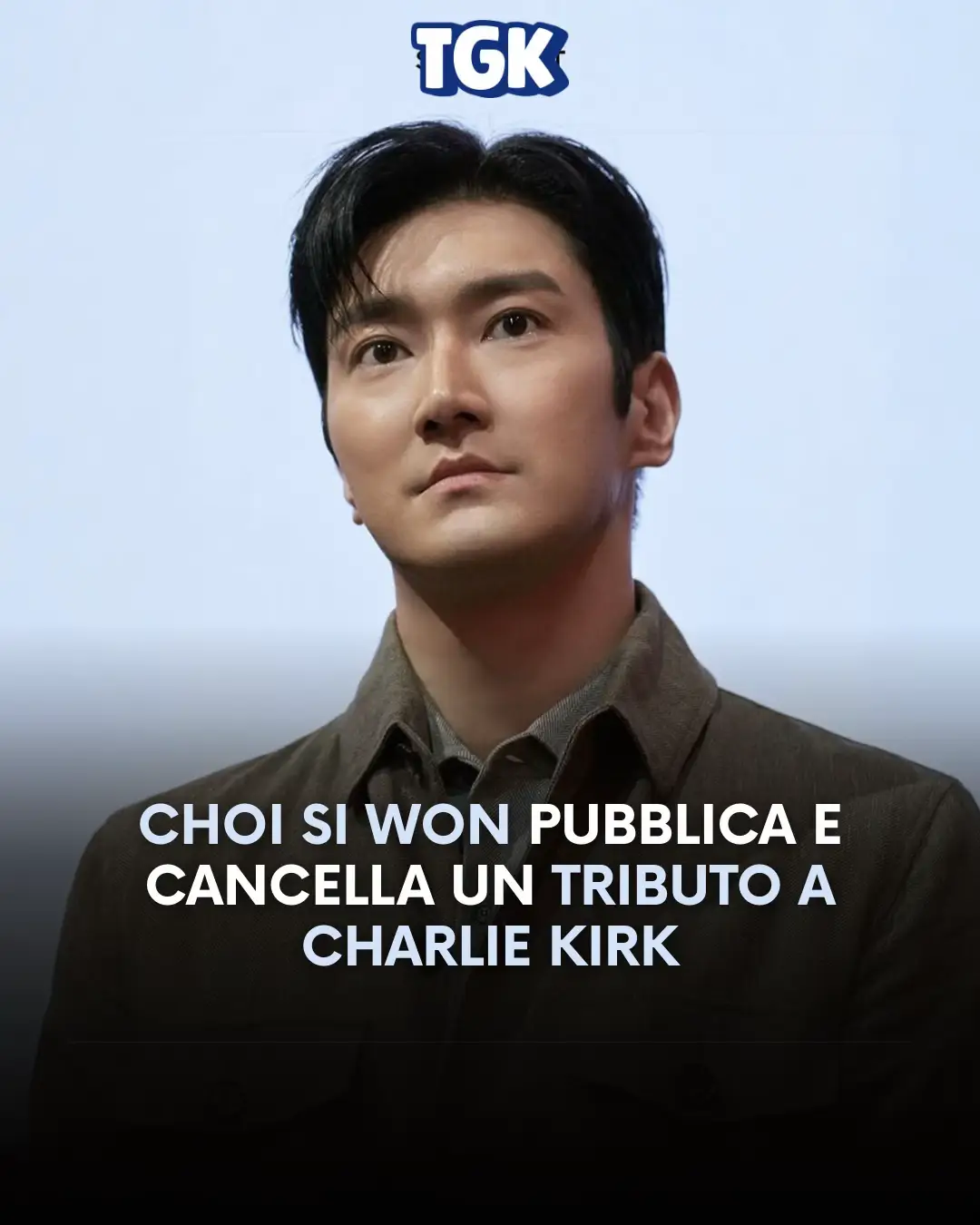 – e poi cancellato – un tributo a Charlie Kirk, figura controversa della destra americana uccisa l’11 settembre durante un evento nello Utah. Il gesto ha subito diviso i fan e acceso il dibattito online. 👉 Tutti i dettagli nell’articolo completo su Instagram @tgkworld #TGKWORLD #ChoiSiWon #SuperJunior #CharlieKirk #KpopNews 