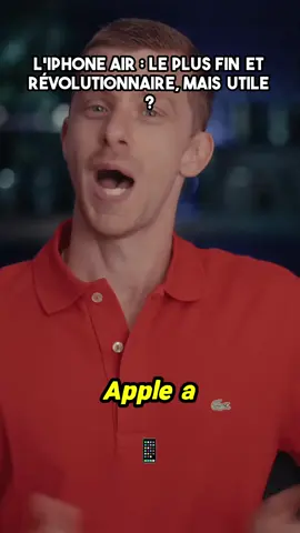 Découvrez la dernière révolution de chez Apple avec l'iPhone Air, le smartphone le plus fin jamais conçu, mesurant seulement 5,6 mm d'épaisseur ! À peine 165 g sur la balance, il redéfinit la notion de légèreté. L'écran offre un taux de rafraîchissement adaptatif de 120 Hz et une luminosité impressionnante, sans compromis sur la qualité. Sa structure en titane promet une robustesse surprenante, capable de résister à 20 kg de pression. Passons à la performance : avec la puce A19 Pro en cœur et des optimisations réseau grâce au modem C1X, l'autonomie est au rendez-vous, même avec un hardware limité. Bien que réduit à une seule optique, des innovations logicielles promettent des prises de vue de qualité. L'iPhone Air est non seulement esthétique mais il soulève une question cruciale : est-il réellement utile ? Laissez vos réflexions dans les commentaires ! #iPhoneAir #Apple #iPhone17 #iPhone17Pro #Technologie #Innovation #Smartphone #Nouveautés #Gadget #TechNews #HighTech