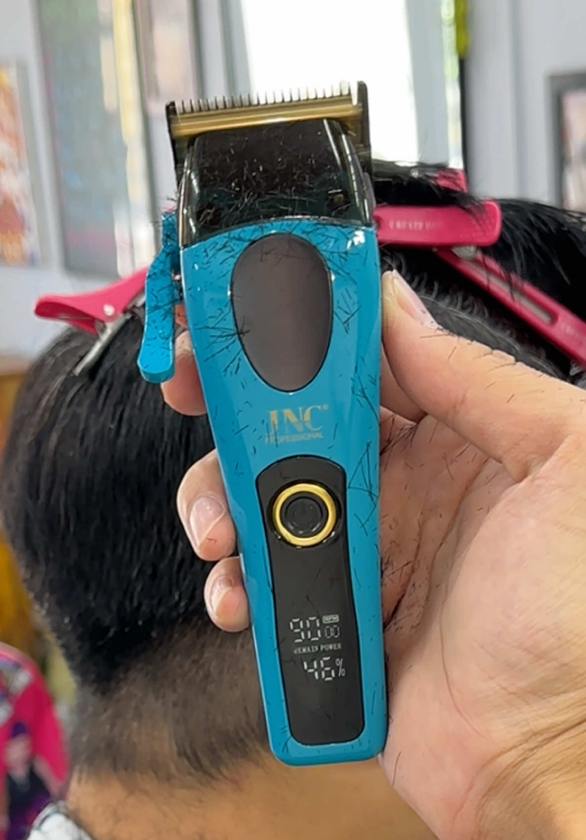 Xin giới thiệu cho bà con 1 siêu phẩm mang tên JNC  😍 #jncprofessional #riwiew #xuhuong #clippers #HyBarber14 