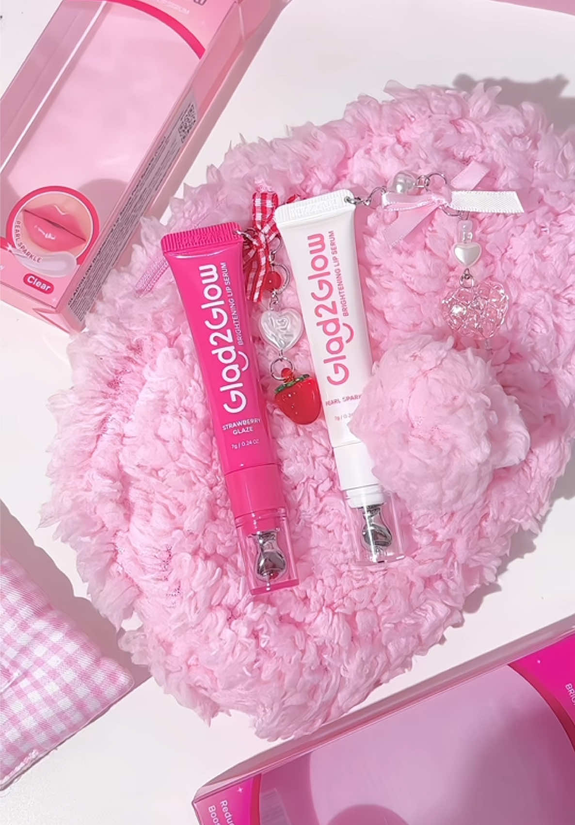 new lipcharm serum✨  #lipcharm #lipglow #lipbrightening #glad2glow #g2g #lipserumviral #lipserum #charmlips 