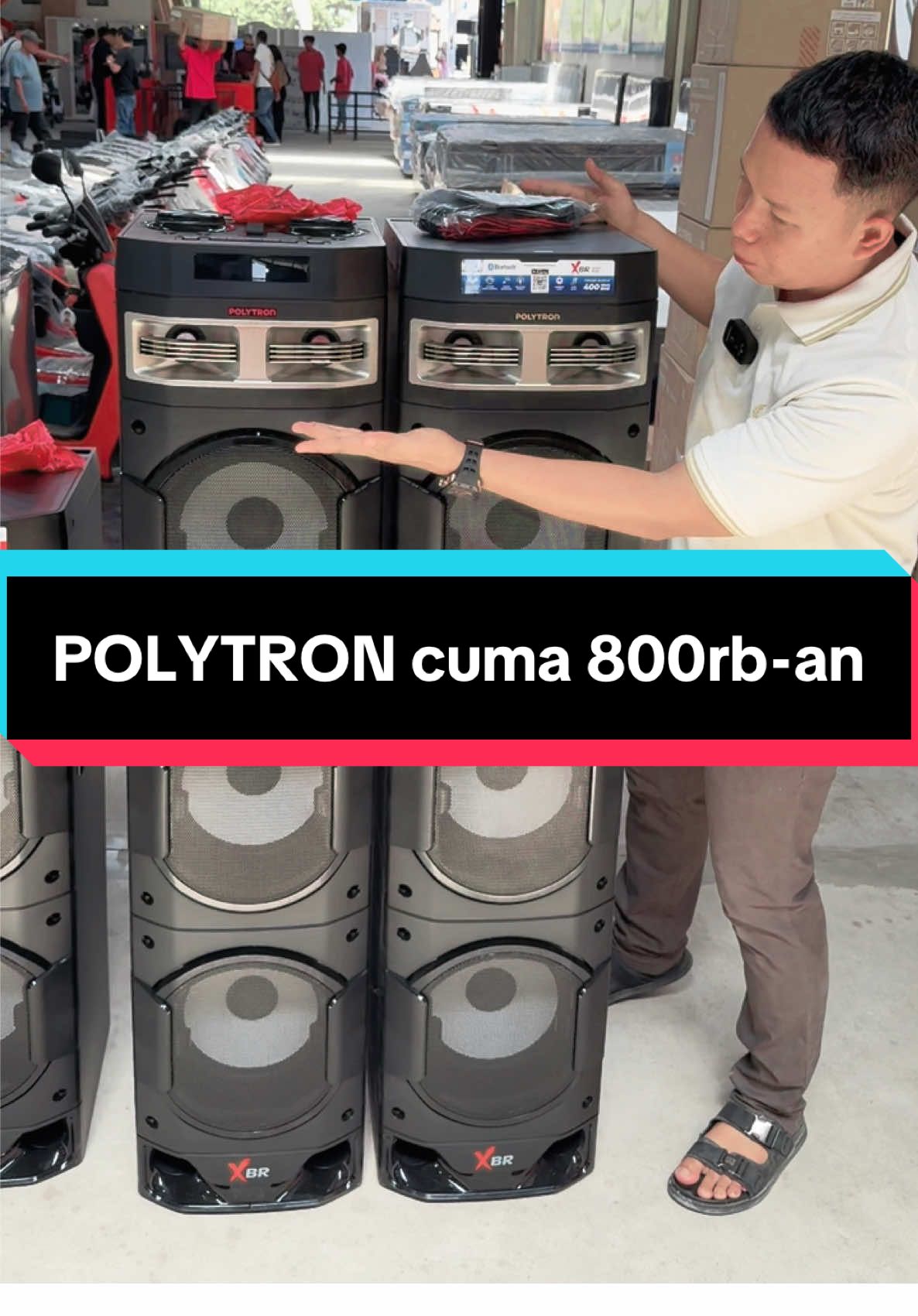 PROMO GEDEN..!!! Speaker Polytron di Obral cuma 800rb-an aja, yuk langsung aja merapat ke toko Teguh jaya elektronik …!!!!