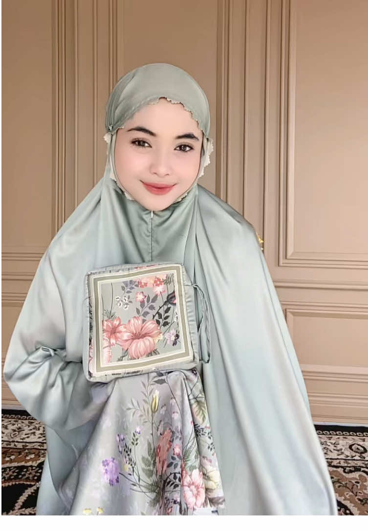 Series Balqis “Sage” paling best seller😍 #xybca #mukenapremium #fypage  #mukenasilkypremium #syahdikaofficial 