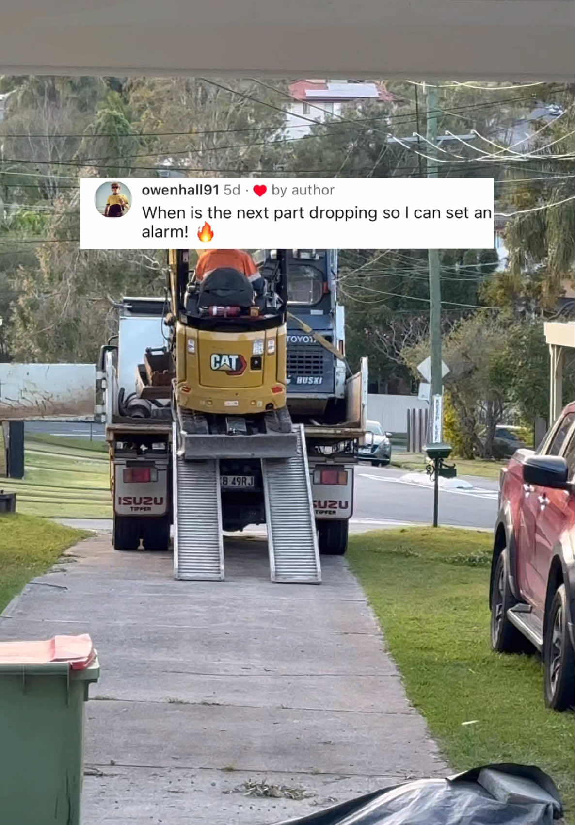 I gotta learn how to do those wheelies in the bobcat tho 🛞💨 #plumbing #apprentice #construction #tradielife #howto   