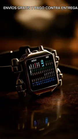 El nuevo reloj binary resalta tu apariencia con su estilo exclusivo pieza de colección. Ultimas unds