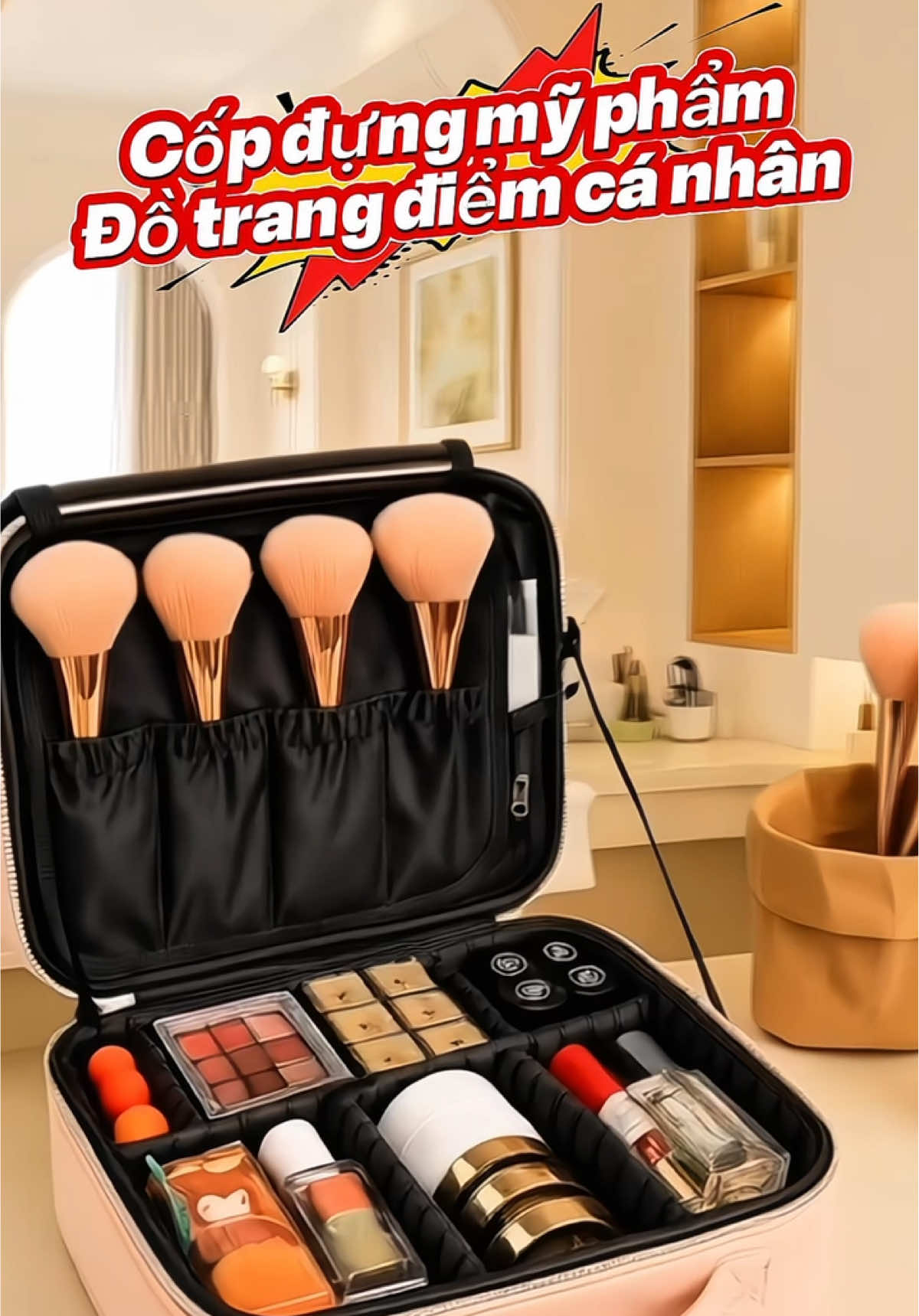 💄 Cốp đựng mỹ phẩm đa năng – Túi đựng trang điểm cá nhân tiện lợi, sang trọng 💄 #copdungmypham #tuidungmypham #copmypham #tuidungtrangdiem #hopdungmypham  