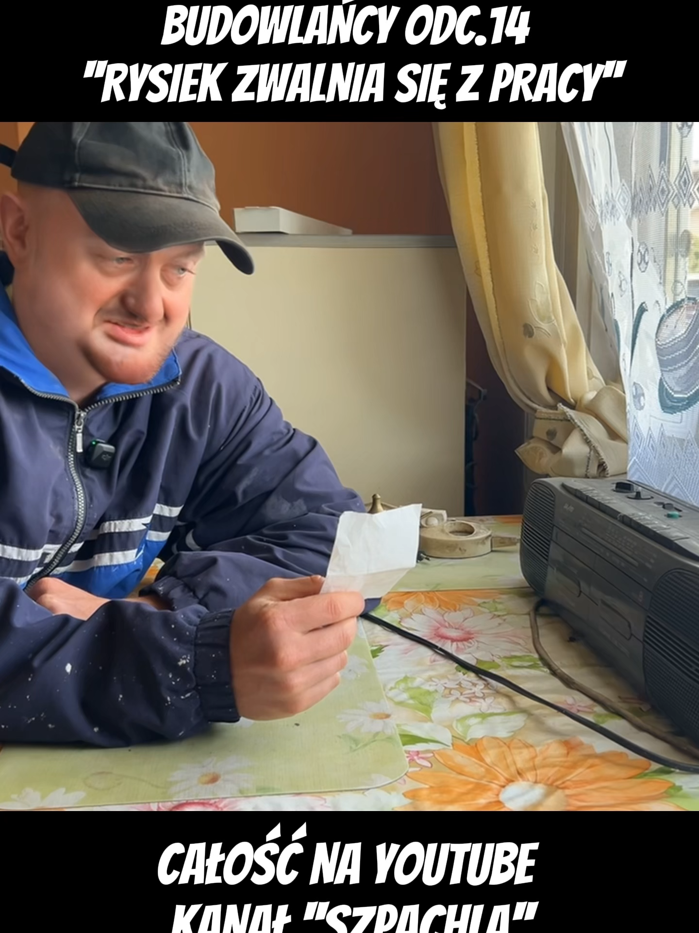 Rysiek zwalnia sie z pracy ;) #budowa #wygrana #smieszne #praca