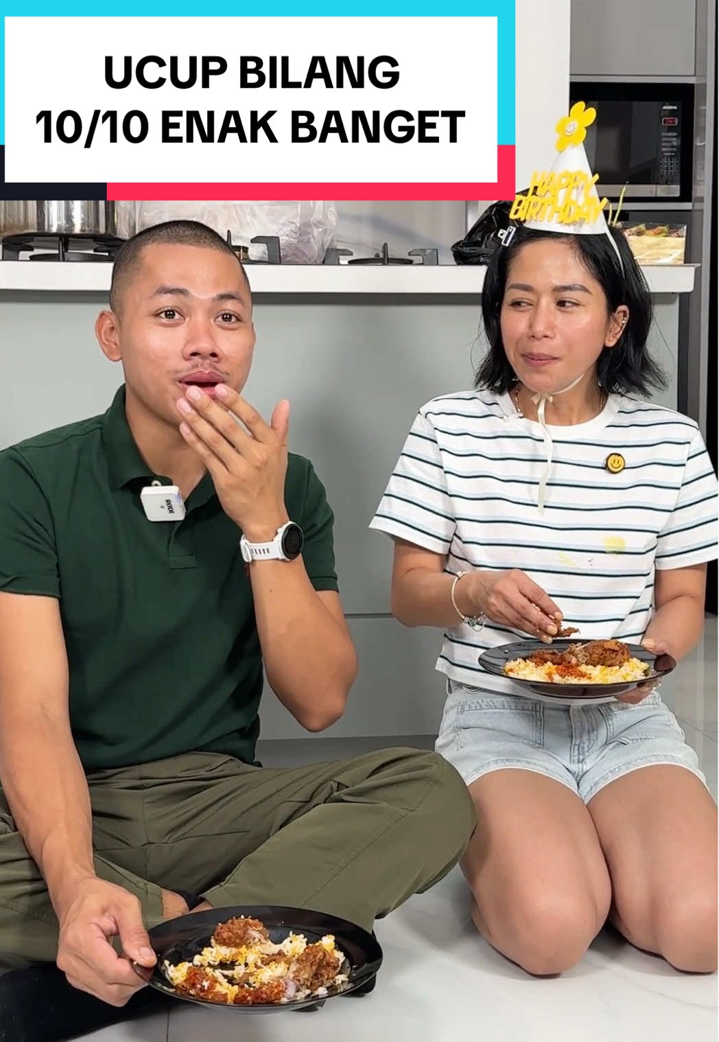 Trimakasih @Esterlita Alexander rese Ayam Goreng Kipasnya, Omay dan @Bang ucup doyan banget #awurawuremplok #faridanurhan 