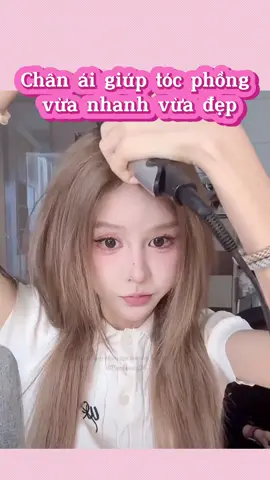 Chân ái giúp tóc phồng vừa nhanh vừa đẹp #hairstyle #beautytips #hairtutorial #makeup #LearnOnTikTok 