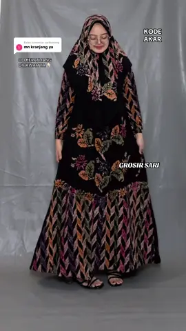 Membalas @saribanong #fypシ゚viral🖤tiktok #viralkanyuk #gamishijab #gamissethijab #setorjoan 