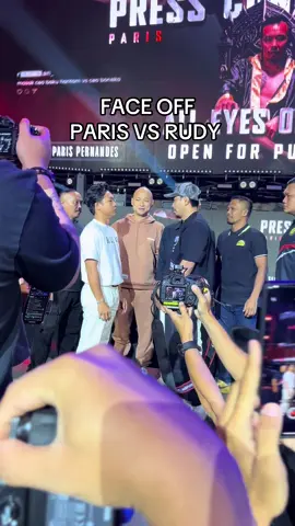 FACE OFF RUDY GOLDEN BOY VS PARIS PERNANDESS !! #parispernandes #rudygoldenboy #hss #combatsports #boxing 