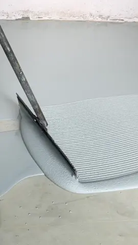 Low-key yet stylish gray polyurethane mortar#industrialflooring #polyurethanefloor #epoxyfloor #聚氨酯砂浆地坪 