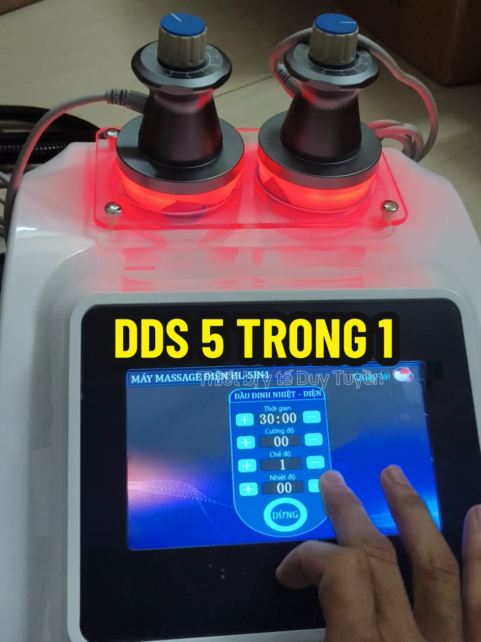 DDS 5 TRONG 1 Máy Điện Sinh Học Chính Hãng. Màn hình cảm ứng tiếng việt dễ dàng sử dụng. Lỗi đổi mới 7 ngày đầu bảo hành 12 tháng bảo trì chọn đời. #thiếtbịytếduytuyền, #dds, #dds5trong1, 