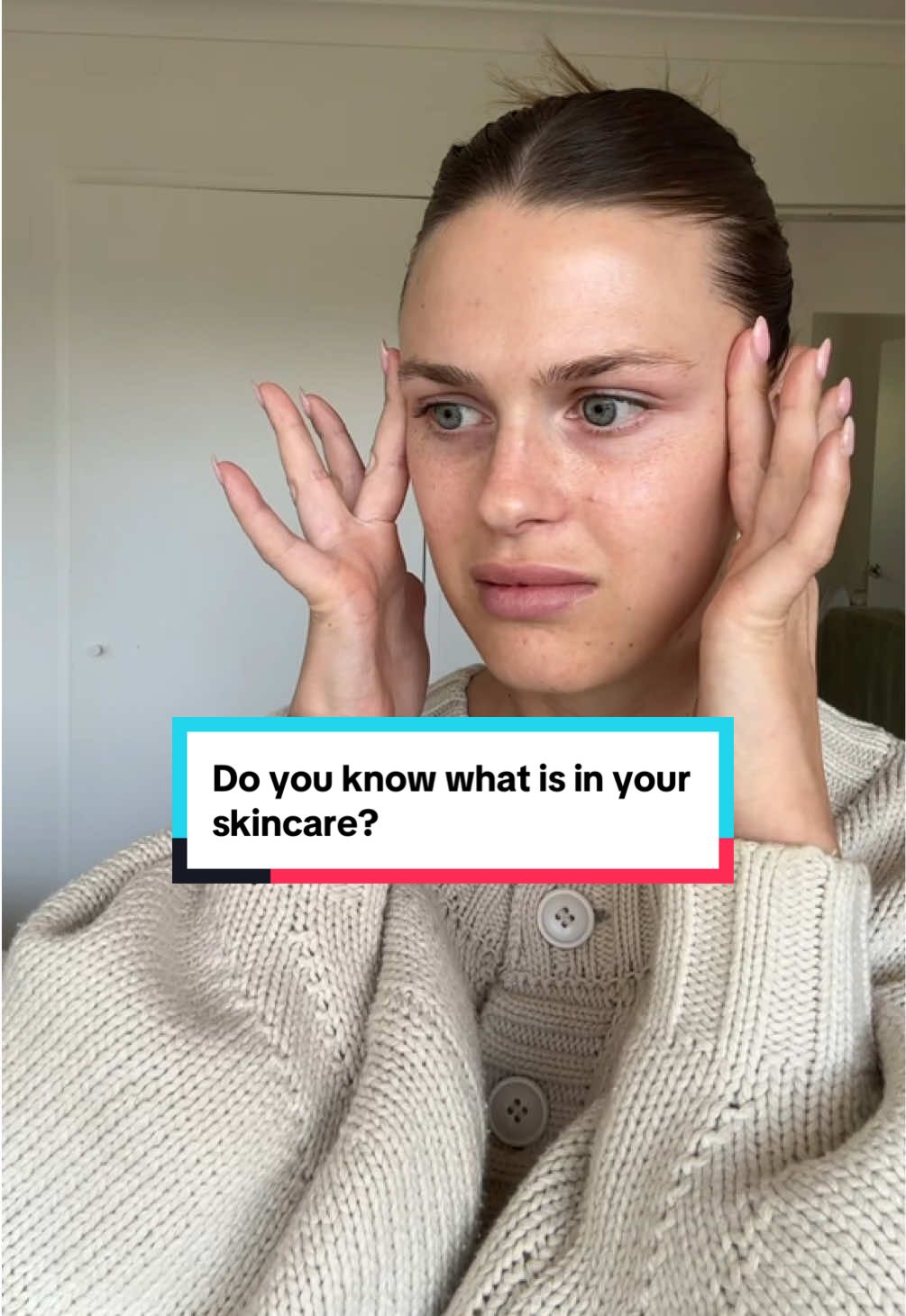 “Do you even know what’s in your skincare? 😬 Synthetic fragrances, artificial colours, fillers… Not welcome here. 🗑️ #skincareroutine #skincarehacks #skincaretips #naturalskincare #sensitiveskin 