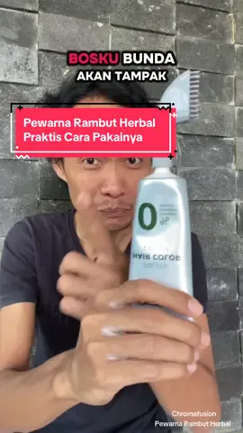 Chromafusion Pewarna Rambut herbal Extra buah natural praktis pakainya sudah di lengkapi sisir  #chromafusion  #pewarnarambut  #pewarnarambutherbal 