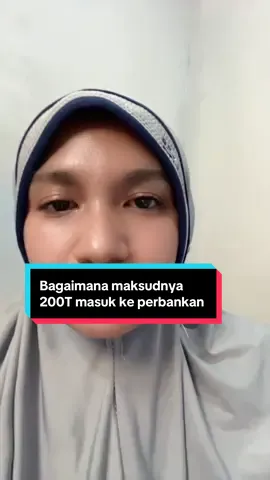 Bagaimana maksudnya 200T masuk ke Bank bisa menggerakkan roda ekonomi Indonesia. Yuk belajar ekonomi bersama 😊🤗 #kemenkeu #200t #fyp #belajarbareng #ekonomi 