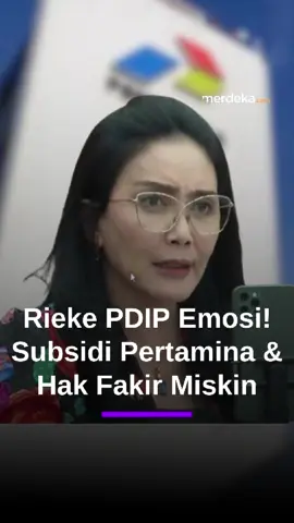 Rapat Komisi VI DPR dengan Pertamina diwarnai kritik keras dari Anggota Fraksi PDIP, Rieke Diah Pitaloka. Rieke menyoroti subsidi Pertamina yang dinilai tidak tepat sasaran. Ia bahkan menyindir sosok yang sedang makan kue saat dirinya berbicara: “Bapak yang makan kue itu, haknya fakir miskin.” Rieke menegaskan subsidi harus sesuai konstitusi dan nilai agama agar benar-benar melindungi rakyat kecil. #Merdekadotcom #RiekeDiahPitaloka #Pertamina #Subsidi #HakFakirMiskin #intrnyo