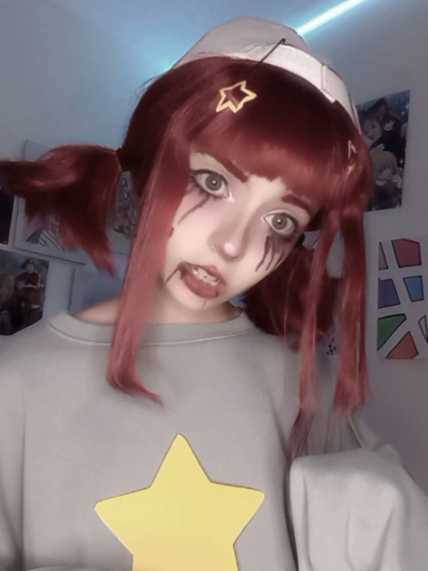 hehe.. im flopping again #gigi #dandysworld #cosplay #cosplayer #viral 