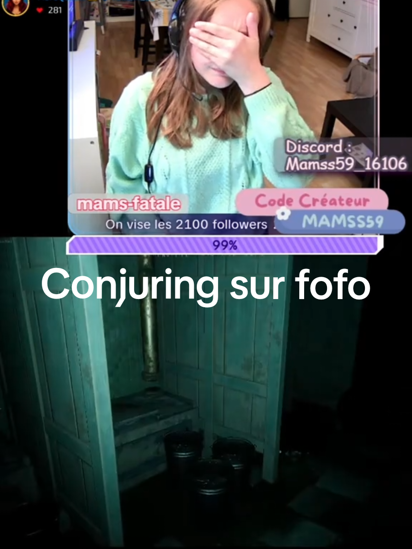 Conjuring sur fortnite  . #conjuring #fortnite #horreur #halloween #fyp 