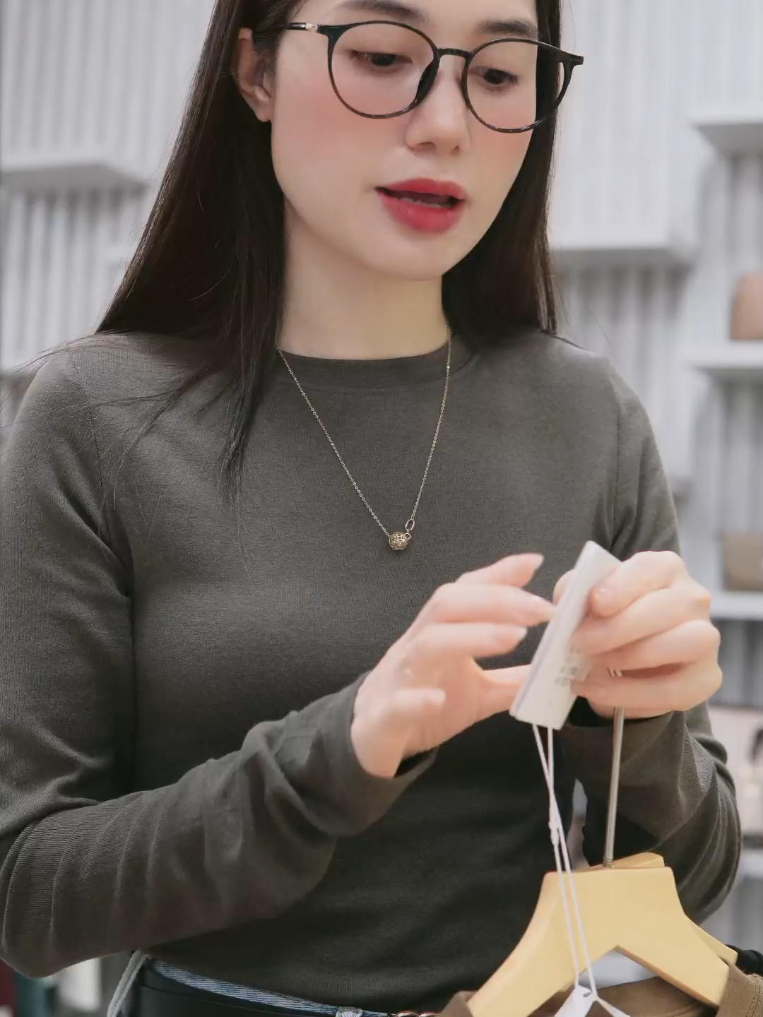 Áo dài tay siêu co dãn mềm mịn LENOGI #viral #aothundaitaynu #aothuntrondaitay #aothun