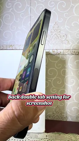 #how to back double tab setting for screenshots full tutorial #iphonetips #uktiktok #iphonehack #iphonesettingcamera 