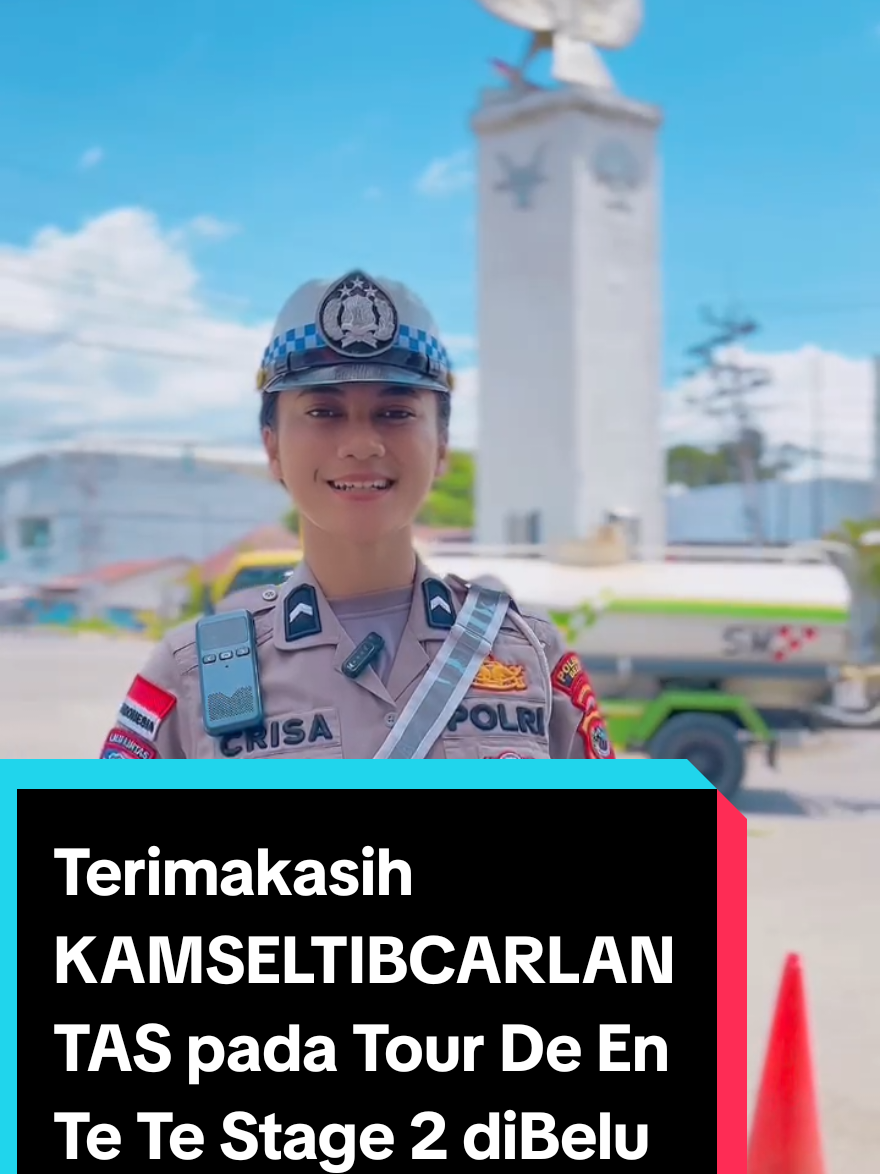 Terimakasih atas terciptanya KAMSELTIBCARLANTAS dalam Event Tour De En Te Te Stage 2 diBelu #tourdeentete2025  #fypシ゚  #nttpride🏝🔥  #korlantaspolri  #ditlantaspoldantt 