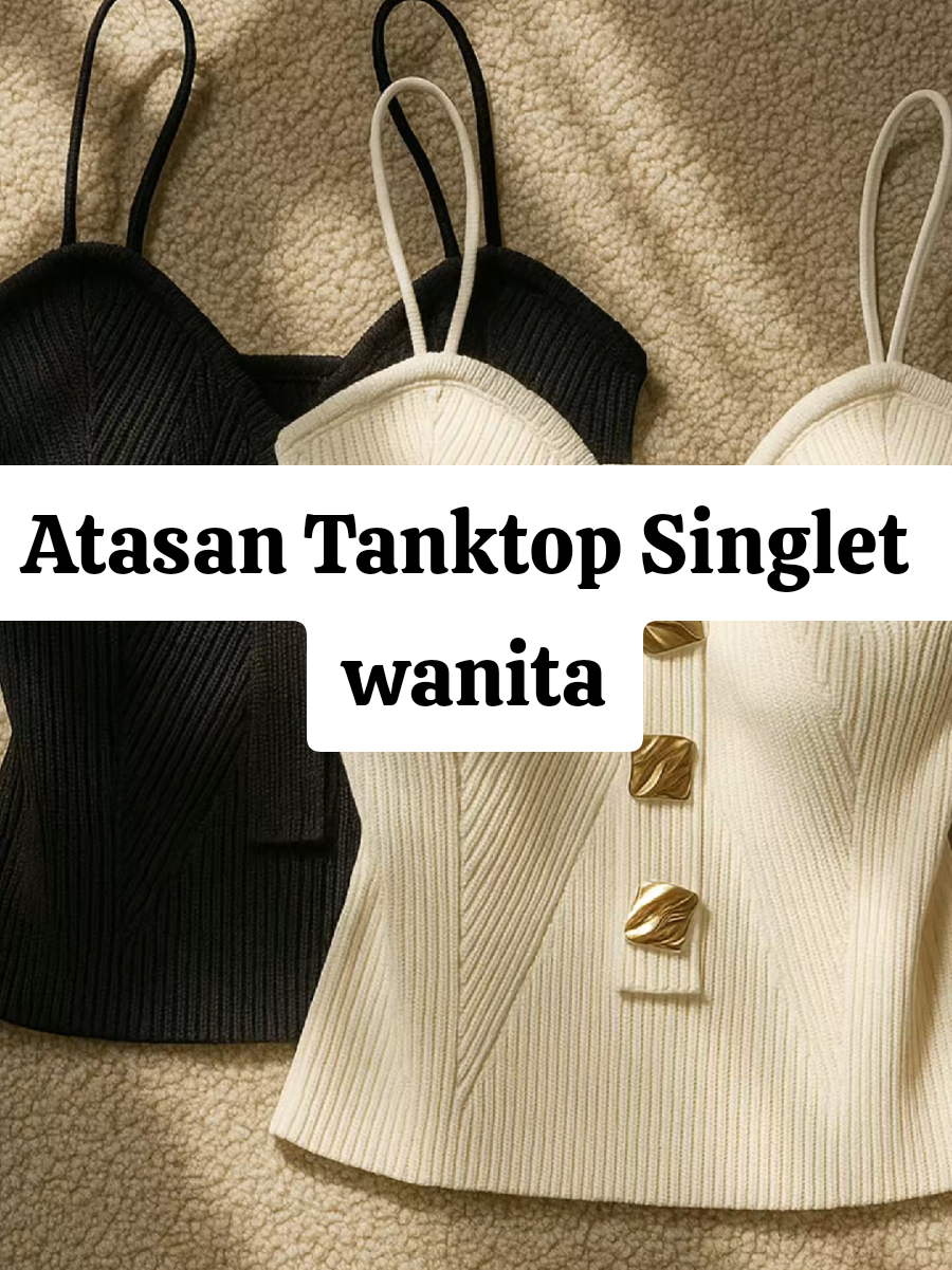 Atasan Tanktop Singlet wanita #tanktopstyle 
