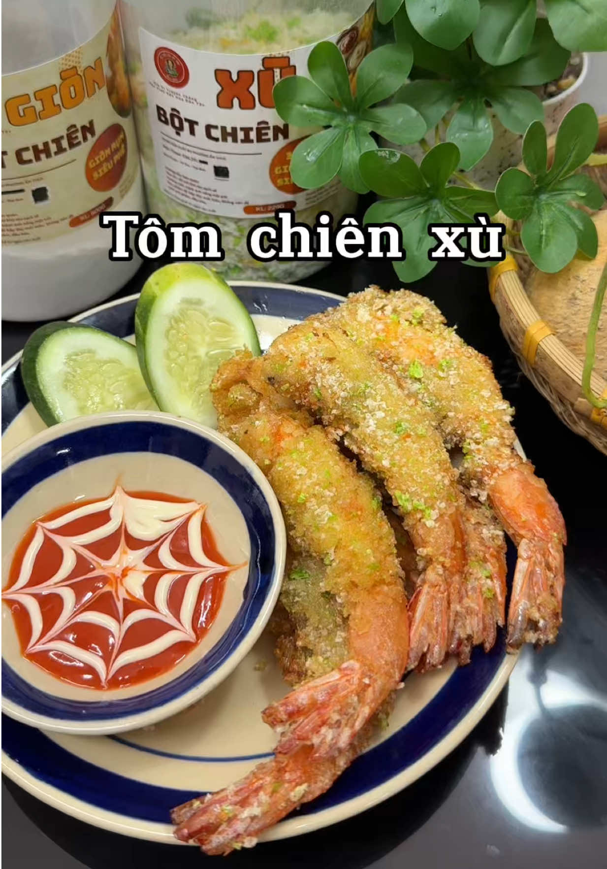 Phần ..: Tôm chiên xù. #nauancungtiktok #tomchienxu #naudeanngon #chongnauvokhen #xuhuong 