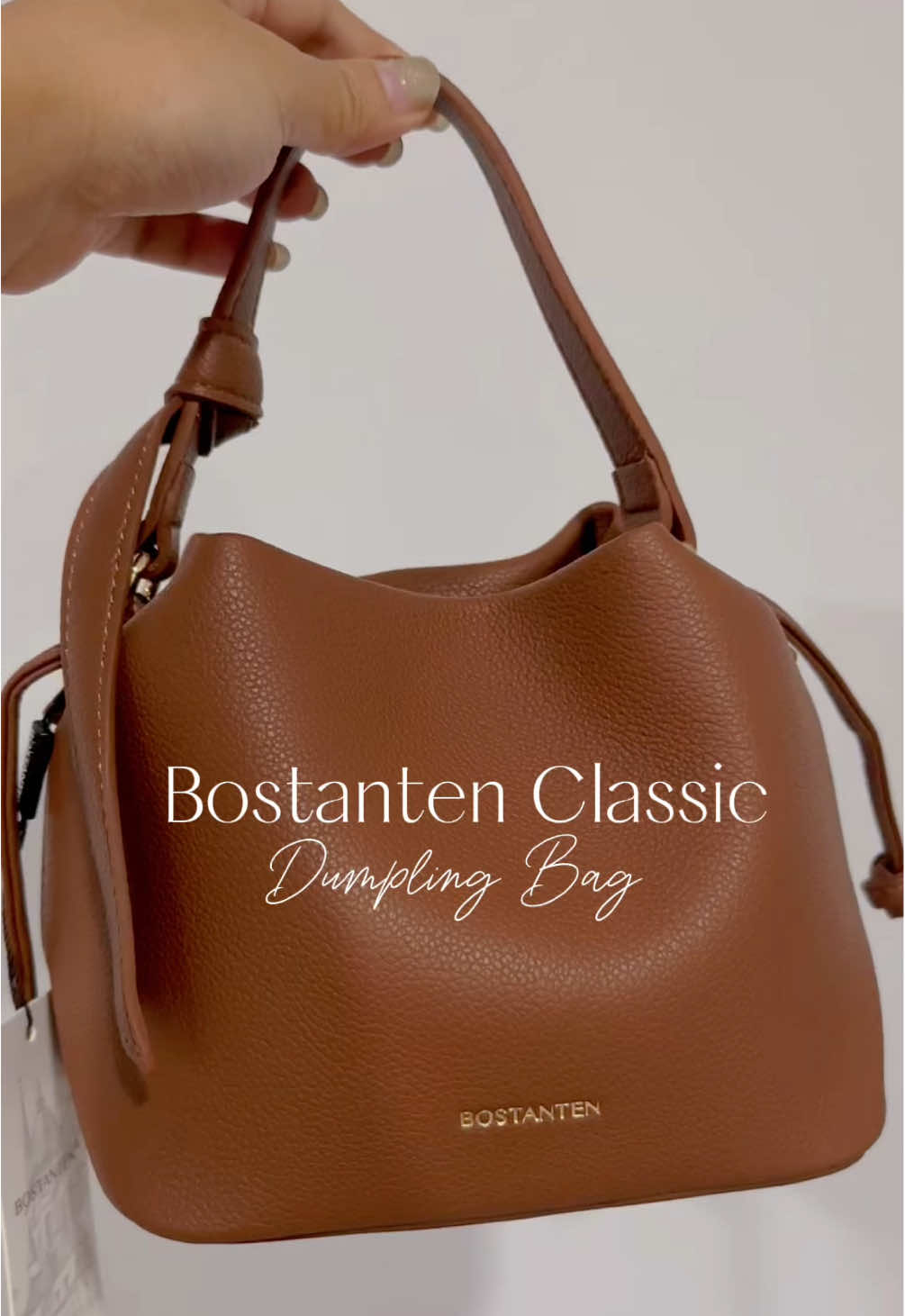 Bostanten Classic Dumpling Bag ##กระเป๋าสะพายข้าง##กระเป๋าผู้หญิง##ของขวัญผู้หญิง##กระเป๋า