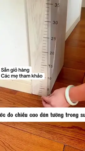 Thước đo chiều cao dán tường cho bé #thuocdochieucao #thuocdochieucaodantuong #xuhuong #shopmevabedautay 
