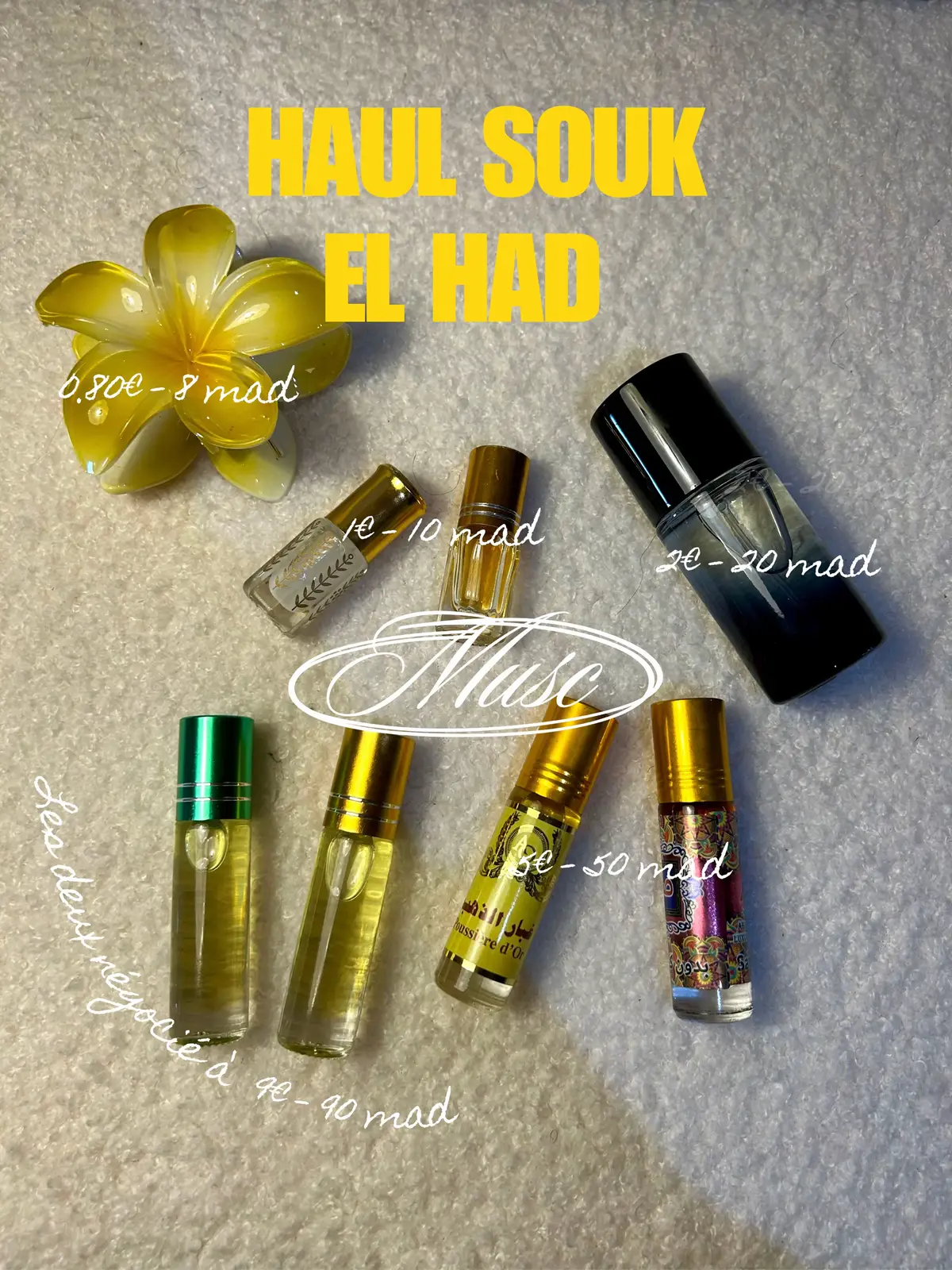 Nos trouvailles au Souk😍🇲🇦 #Haul #Souk #Agadir #Maroc 