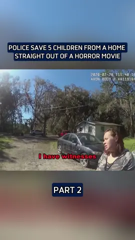 Police save 5 children from a home straight out of a horror movie! Part 2 #viral #bodycam #cops #copsoftiktok #police 