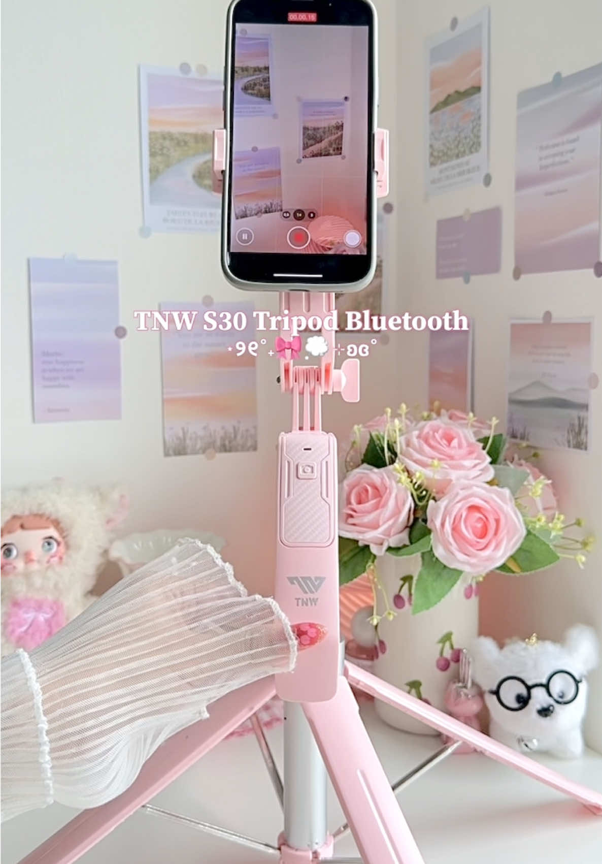 Tripod bluetooth anti guncangan dan super kokoh, cocok buat dibawa traveling, ngevlog sendiri jg bagus bgt karna udah ada remot bluetooth nya. Bisa dipanjangin sampai 1,8meter loh jadi tinggal sesuaikan dengan kebutuhan #tnws30 #tnwtripod #tnwtripodbluetooth #tripodbluetooth #fyp 