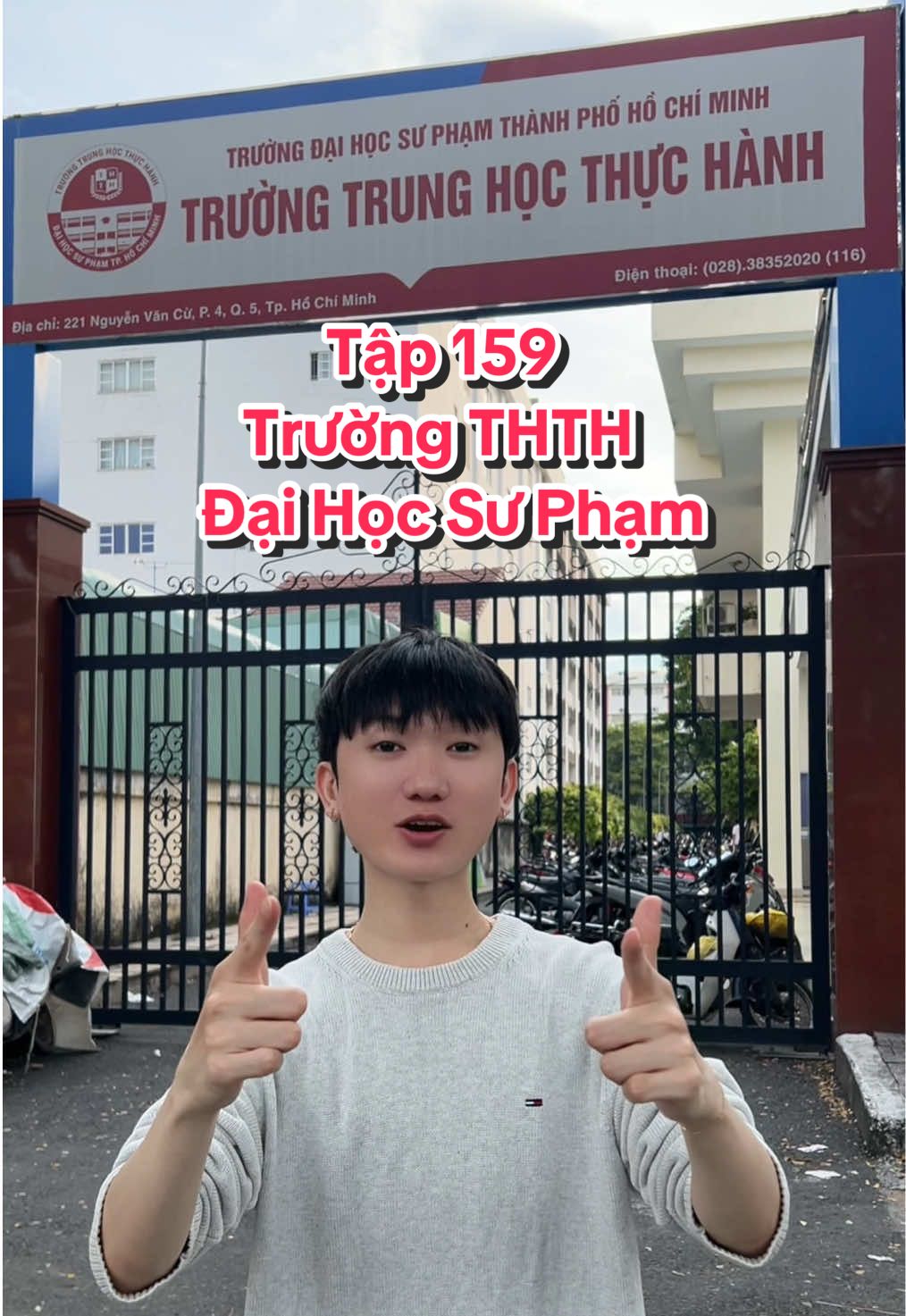 Review Trường Trung Học Thực Hành - Đại Học Sư Phạm TP.HCM. #Quanghocduong #hocsinh #thpt #dihoccogivui #learontiktok 