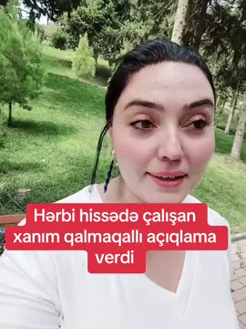 Ölkə gündəmi xəbər kanalı xəbər verir ki,:Hərbi hissədə çalışan xanım qalmaqallı açıqlama verdi Belə ki, hərbi hissədə çalışan xanım iş yerindən ayrıldığını bildirib. Onun sözlərinə görə, əmək kitabçasını götürərək işdən çıxmaq məcburiyyətində qalıb. Xanım iddia edir ki, işlədiyi müddətdə ona müxtəlif əxlaqsız təkliflər olunub: “Mənə dedilər ki, bu dövrdə verməsən, irəli gedə bilməzsən. Mən isə heç bir təklifə razı olmadım, ərizəmi yazıb işdən çıxdım”, – deyə o qeyd edib. Ümid edirik həmin hərbi hissə barəsində müvafiq tədbirlər görüləcəkdir, bu nə biabırçılıqdır! #gündem #kəşfetazərbaycan #fypシ゚viral #xəbər 