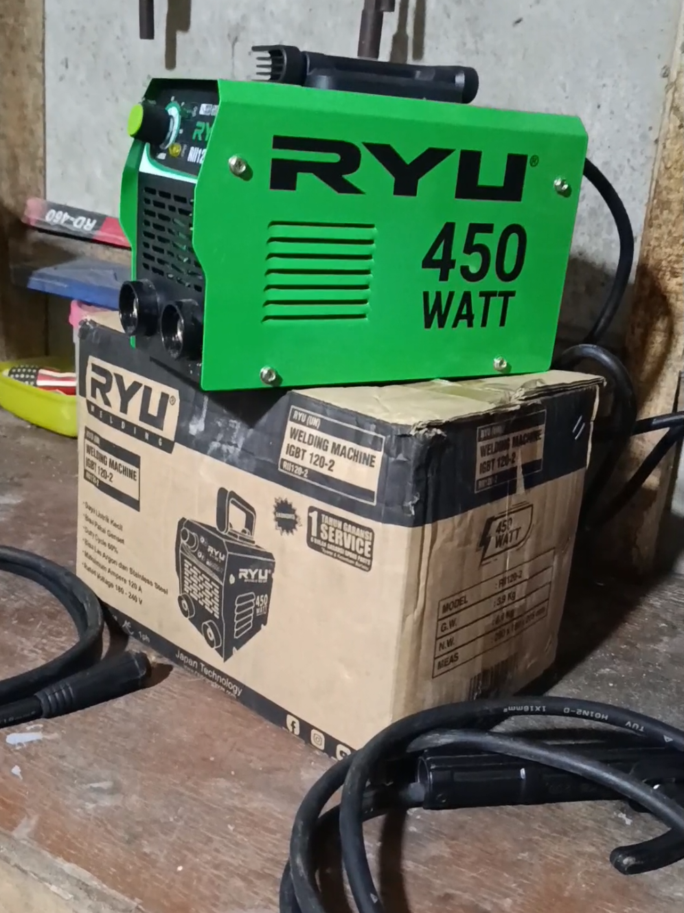 Mesin Las Ryu 450wat harga murah tapi gak murahan✨segera chekout di keranjang kuning👈🥰 #mesinlasryu450w #keranjangkuning #AAALASPARATUCURRO #murahgamurahan 