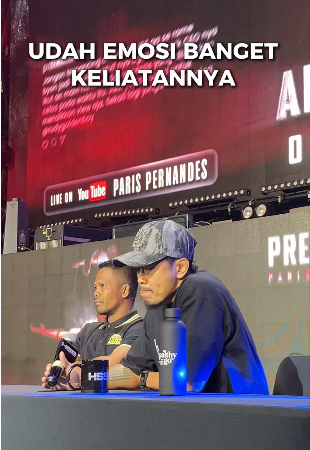 SEREM BANGET TATAPANNYA TONTON PRESSCON PARIS X RUDY DI YOUTUBE PARIS PERNANDES Jum'at, 12 September 2025 di @W Superclub  @Rudy Golden Boy  #ParisRudy #HOLYWINGSSPORTSHOW #HOLYWINGSSPORTNIGHT #HOUSEOFCHAMPIONS 