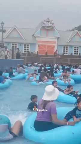 Yuuk kesini lagii yuukk😍💞#wahoo #wahoowaterworld #bandung #kolamombak #wahanabermain 