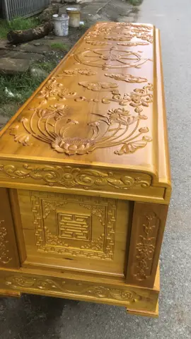 Áo quan gỗ vàng tâm chôn một lần không cải táng thành 8 thiên địa 10cm #quách_gỗ #cải_táng #quan_tài_gỗ_vàng_tâm #quan_tài_gỗ_ngoc_am #tang_lễ 