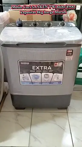 rekomendasi mesin cuci 2tabung harga murah dengan kapasitas besar 8kg dari SANKEN #mesincuci #mesincuci2tabung #mesincucimurah #mesincucisanken8kg 