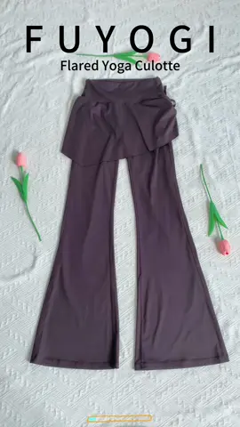I like a pair of yoga skirt pants that hides the flaws of my legs!!!#fuyogi #fyp #outfit #OOTDMalaysia #TiktokShopMY